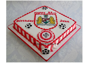 Bristol City football cake